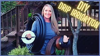 DIY Drip Irrigation The Ultimate Easy Beginners Guide On How To Install A Drip Irrigation System [upl. by Orville]