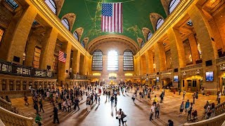 Walking Tour of Grand Central Terminal — New York City 【4K】🇺🇸 [upl. by Hamish]