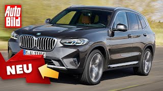 BMW X3X4 Facelift 2021  FrischeKur für die KompaktSUVs  Neuvorstellung [upl. by Hankins]