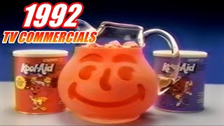 1992 TV Commercials  90s Commercial Compilation 4 [upl. by Trace]