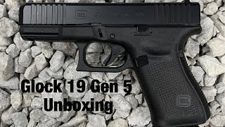 Glock 19 Gen 5 Unboxing [upl. by Marielle796]