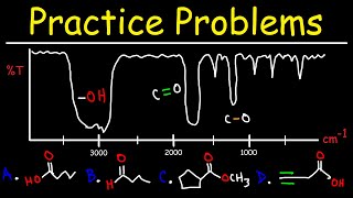 IR Spectroscopy  Practice Problems [upl. by Anhpad]