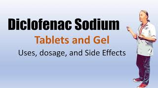 Diclofenac Sodium Tablets and Gel  Uses Dosage and Side Effects [upl. by Gulick]