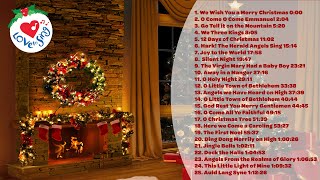 25 Popular Christmas Songs and Christmas Carols 🔥 Fireplace Christmas Music Playlist [upl. by Laurence]