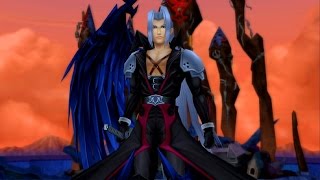 Kingdom Hearts 2 Sephiroth Boss Fight PS3 1080p [upl. by Philpot170]