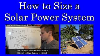 How to Size your Solar Power System [upl. by Dis]