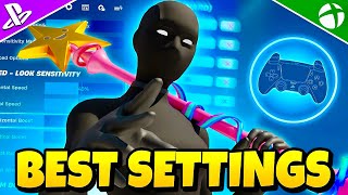 NEW Best Controller SETTINGS  Sensitivity in Fortnite Chapter 5 [upl. by Eenahpets]