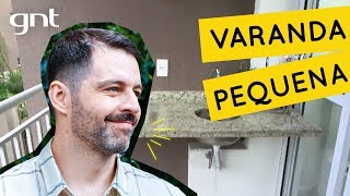 Como decorar uma varanda pequena  Dica de Reforma  Maurício Arruda [upl. by Ellinej]