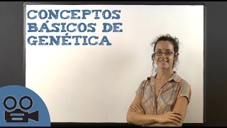 Conceptos básicos de genética [upl. by Cthrine]