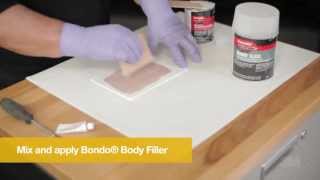 How To Repair A Rust Out with Bondo® Filler [upl. by Iram]