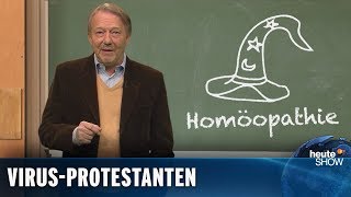 Homöopathie Der Hokuspokus der Alternativmedizin  heuteshow vom 16112018 [upl. by Aneekas661]