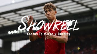 Showreel An allaction Kostas Tsimikas display against Burnley [upl. by Waldemar329]