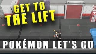 Pokemon Lets Go how to get to the lift in Team Rockets hideout [upl. by Eel290]