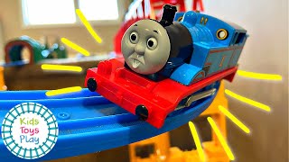 Huge TOMY Thomas and Friends Train Stairs Track [upl. by Olyhs]