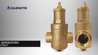 CALEFACTIO  CALXTRACT AIR SEPARATORS [upl. by Oilcareh]