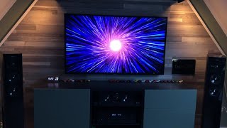 My Dolby Atmos setup Jamo S606 Jamo S60 Kef HTS20013 and Denon AVRX1600H [upl. by Amilb]