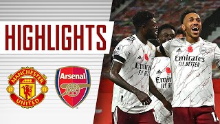 HIGHLIGHTS  Man Utd vs Arsenal 01  Aubameyang penalty earns victory at Old Trafford [upl. by Bess]