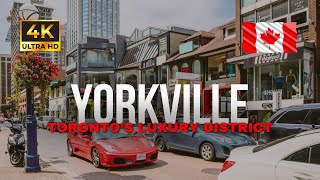 Yorkville Toronto ✨ Luxury Culture amp Style [upl. by Specht]