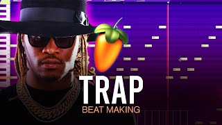 How to Make Trap Beats • FL STUDIO Beginner • Rhythm [upl. by Birdt]