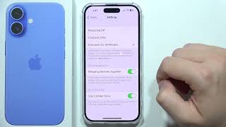 iPhone 16 How to Fix AirDrop Not Working [upl. by Otrebor]
