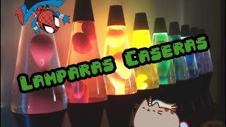 Como Hacer Una Lampara De Lava Casera [upl. by Attaynek]