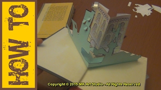 How to Make Popup Book [upl. by Eirollam]