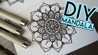 How to Draw a MANDALA [upl. by Hach]