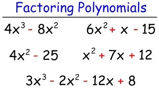 How To Factor Polynomials The Easy Way [upl. by Warrenne]