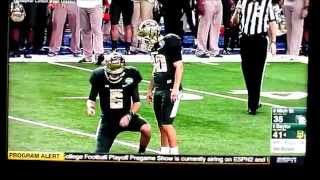 Baylor Kicker gets Decleated at the Cotton Bowl [upl. by Elwood]