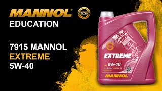 MANNOL 7915 Extreme 5W40 [upl. by Bodrogi]