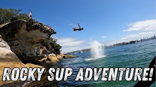 SUP ADVENTURE FROM VAUCLUSE BAY TO MILK BEACH [upl. by Ruthi]