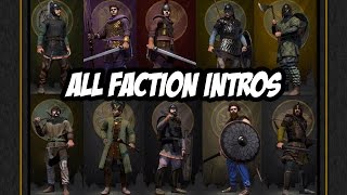 Total War Attila  All Faction Intro Videos [upl. by Elahcim]