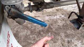 How to unload sand pneumatic tank [upl. by Chemarin]