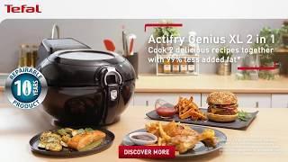 Tefal  ActiFry Genius 2 in 1  Smart Air Fryer [upl. by Ardme]