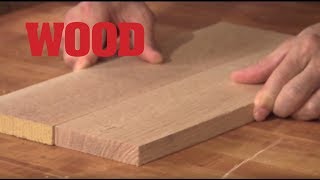 How To Make An Edge To Edge Glue Joint  WOOD magazine [upl. by Behnken]