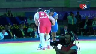 130 KG Finals  Riza Kayaalp TUR vs Mijain Lopez CUB [upl. by Tildy]