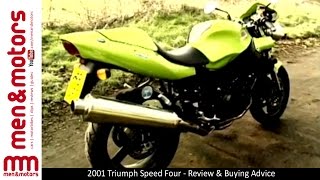 2001 Triumph Speed Four  Review amp Buying Advice [upl. by Lledo]