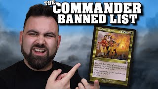 Lets Talk About The Commander Banned List [upl. by Suter]