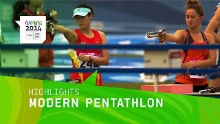 Mixed International Team Modern Pentathlon  Highlights  Nanjing 2014 Youth Olympic Games [upl. by Slaughter972]