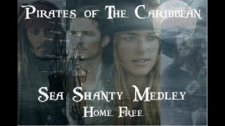 Pirates of the Caribbean  Sea Shanty Medley [upl. by Hsizan870]