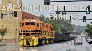 9 Awesome And Great Sounding Locomotive Engines [upl. by Adnole]