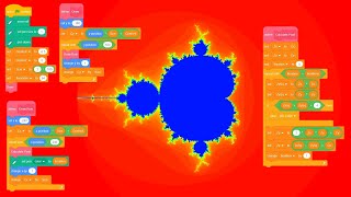 Writing a Mandelbrot renderer in Scratch [upl. by Assirolc]