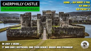 Caerphilly Castle  The Largest in Wales 2nd in Britain [upl. by Ilil]