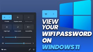 How To View Wifi Password On Windows 11 [upl. by Ilsa]