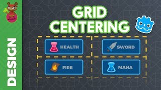 Tips Align and Center Items in a Grid in Godot tutorial [upl. by Dragde]