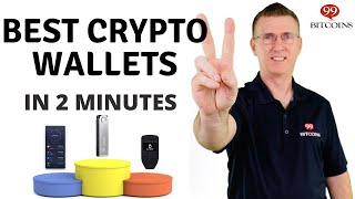 Best Cryptocurrency Wallets of 2024 in 2 minutes [upl. by Durtschi442]