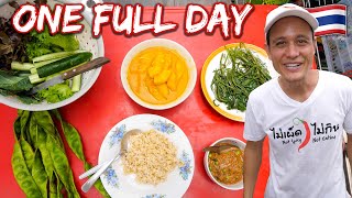 A Day In The Life of a Food Vlogger 🌶️ EVERYTHING I Eat in One Day at Home 🇹🇭 Bangkok Thailand [upl. by Sivrup735]