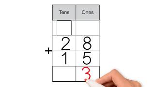 2Digit Addition with Regrouping [upl. by Ttam]