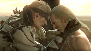 Metal Gear Solid 4  Old Snake VS Liquid Ocelot Final Boss Fight [upl. by Fausta]