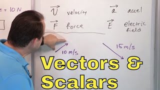 12  What are Vectors and Scalars [upl. by Newob955]